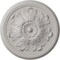 Ekena Millwork Legacy Acanthus Ceiling Medallion (Fits Canopies up to 3 1/2"), 12 3/4"OD x 7/8"P, Ultra Pure White CM12LEUWF - alternate 1